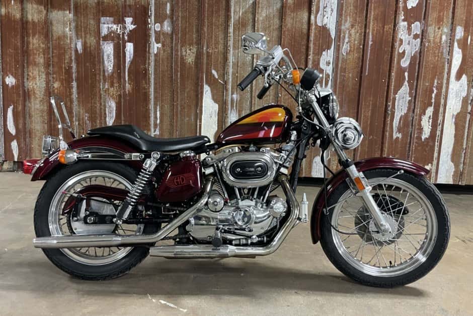 1974 Harley-Davidson Sportster sold for $3,500