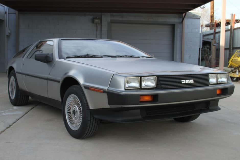 1983 DeLorean DMC-12 sold for $49,000