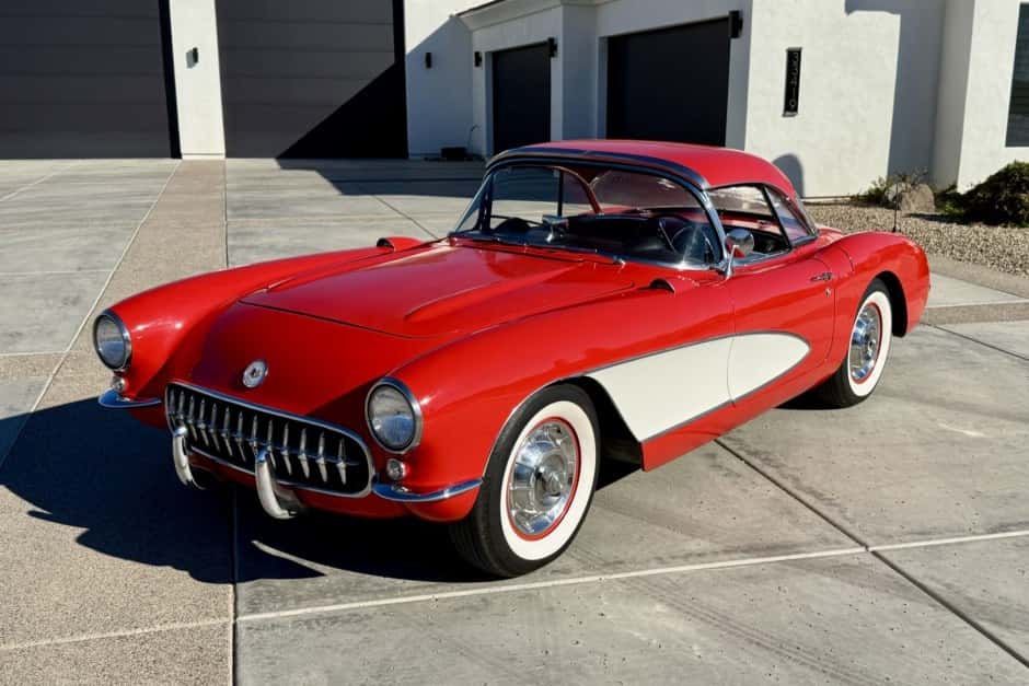 1957 Chevrolet Corvette C1 (1956-1957) sold for $71,000