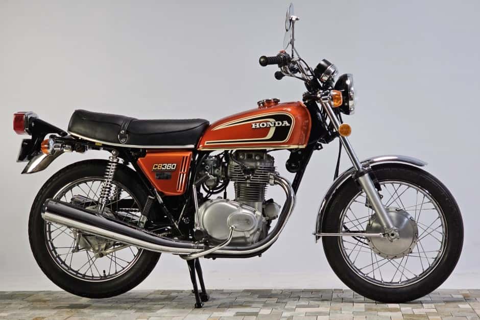 1974 Honda CB360 & CL360 sold for $8,300