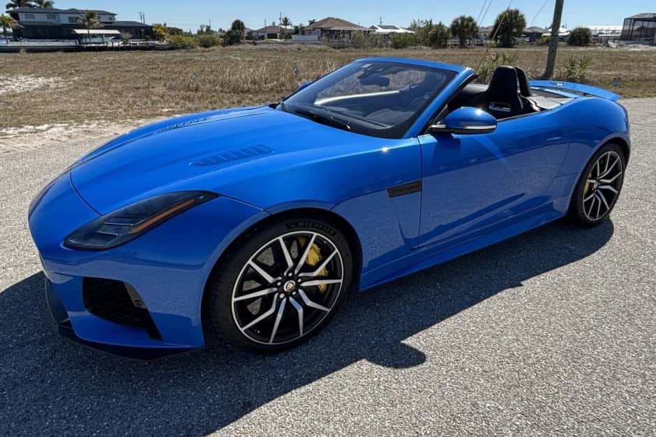 2018 Jaguar F-Type sold for $56,000
