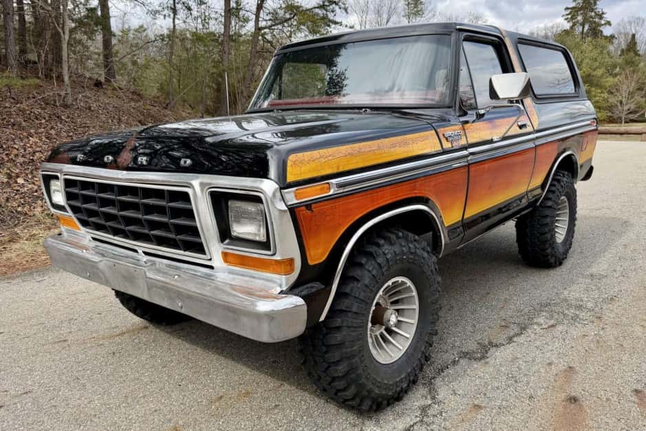1979 Ford Bronco 2nd Generation 1978-1979 sold for $33,250