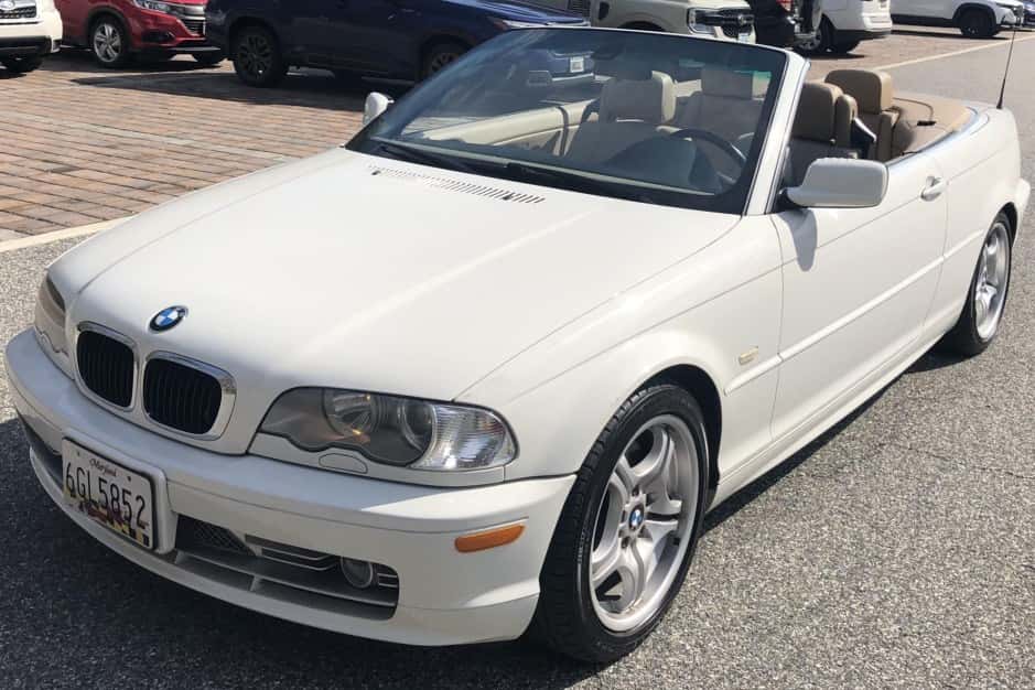 2001 BMW E46 3-Series Convertible sold for $9,200