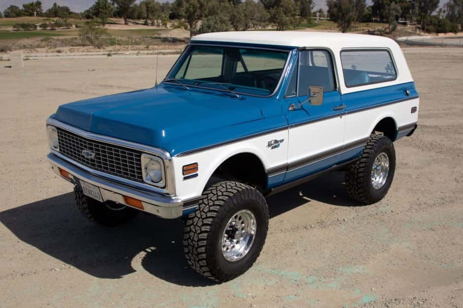 1972 Chevrolet K5 Blazer 1969-1972 sold for $157,000