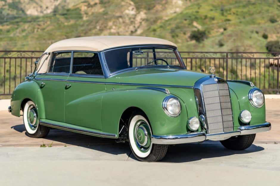 1952 Mercedes-Benz W186, W188, & W189 Adenauer sold for $100,000