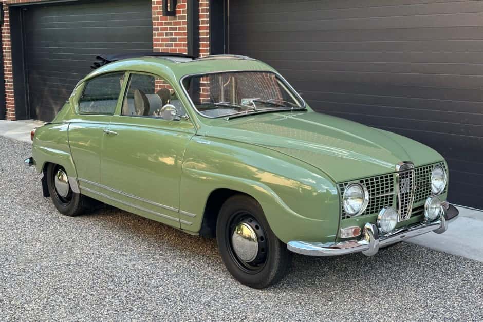 1966 Saab 96 sold for $63,500