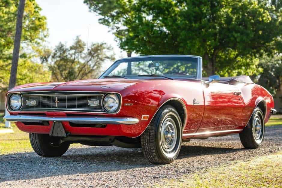 1968 Chevrolet Camaro (1st Generation – 1967-1969) sold for $33,500