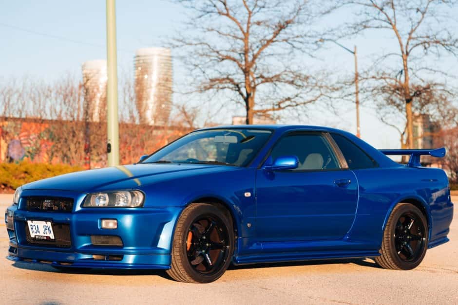 2000 Nissan R34 Skyline sold for $89,388