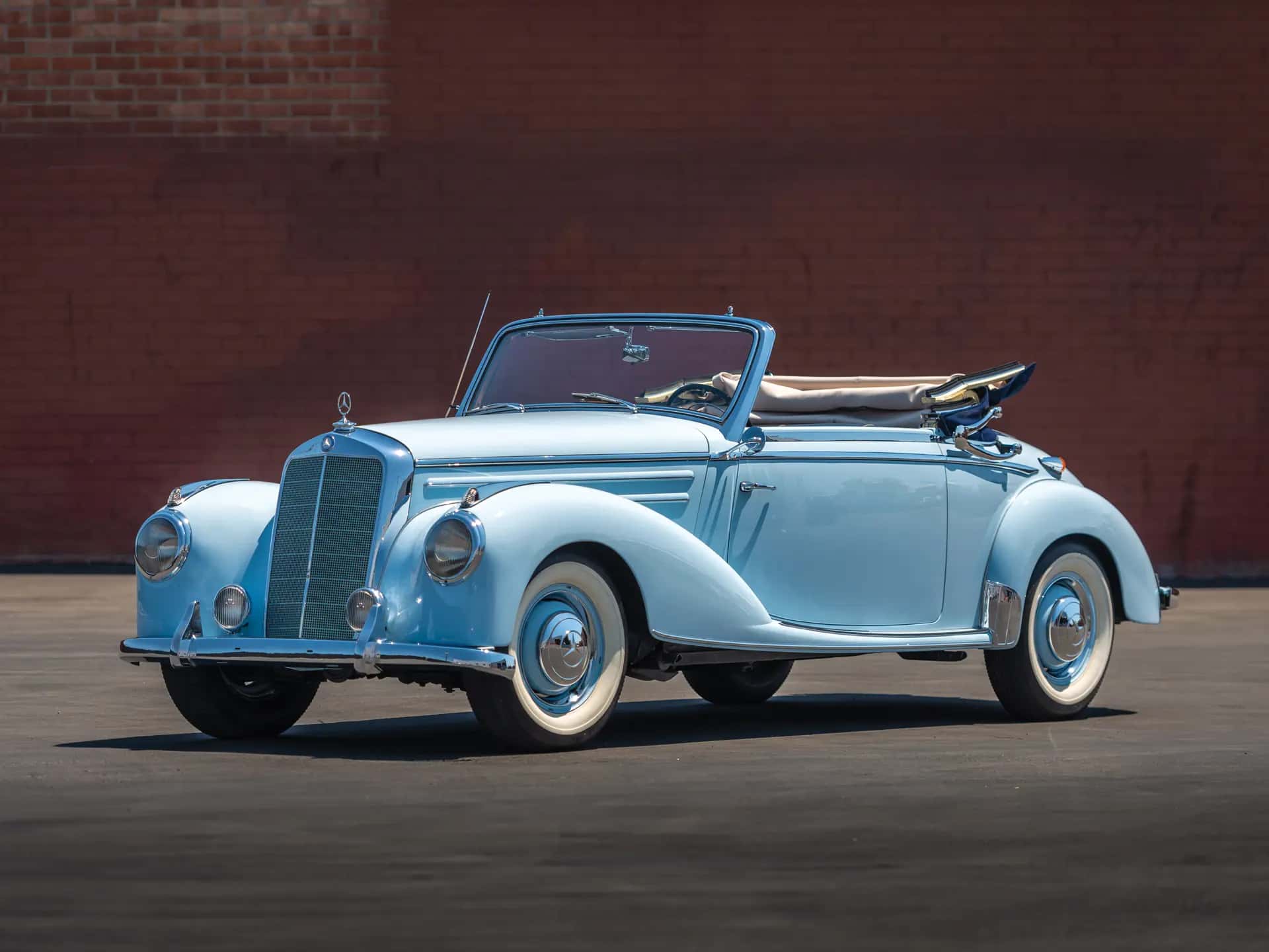 1953 Mercedes-Benz 220 Cabriolet A sold for $156,800