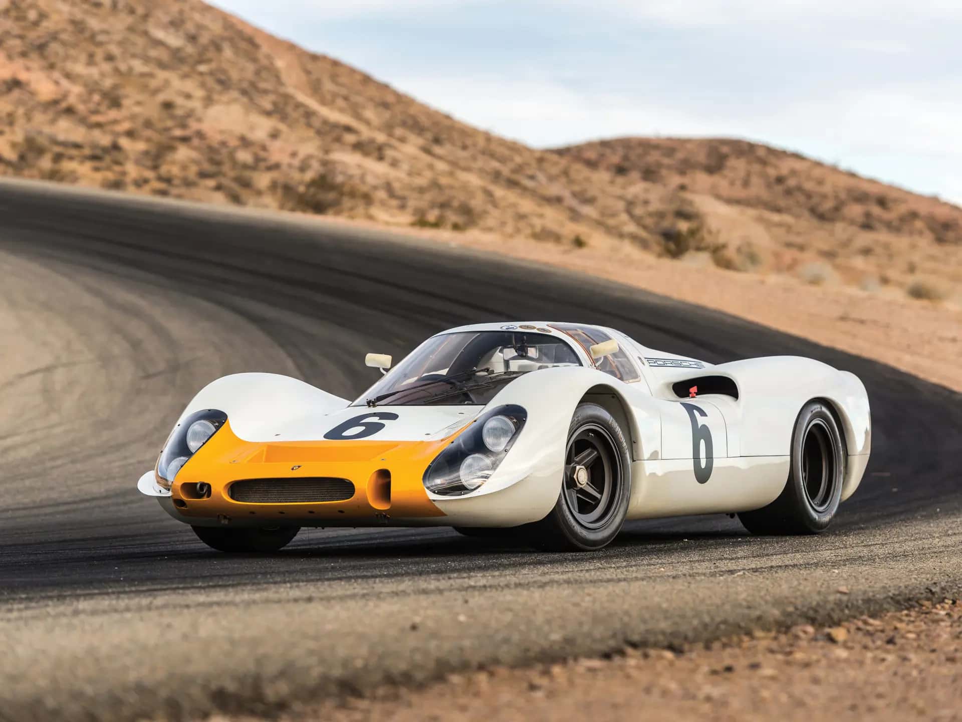 1968 Porsche 908 Works 'Short-Tail' Coupe sold for $0