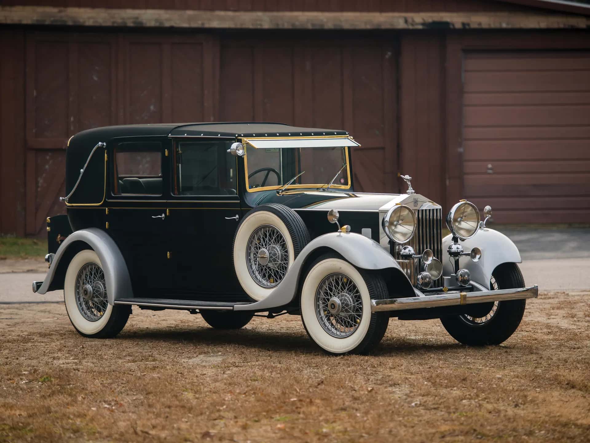 1933 Rolls-Royce 20/25 Enclosed Limousine Sedanca sold for $128,800