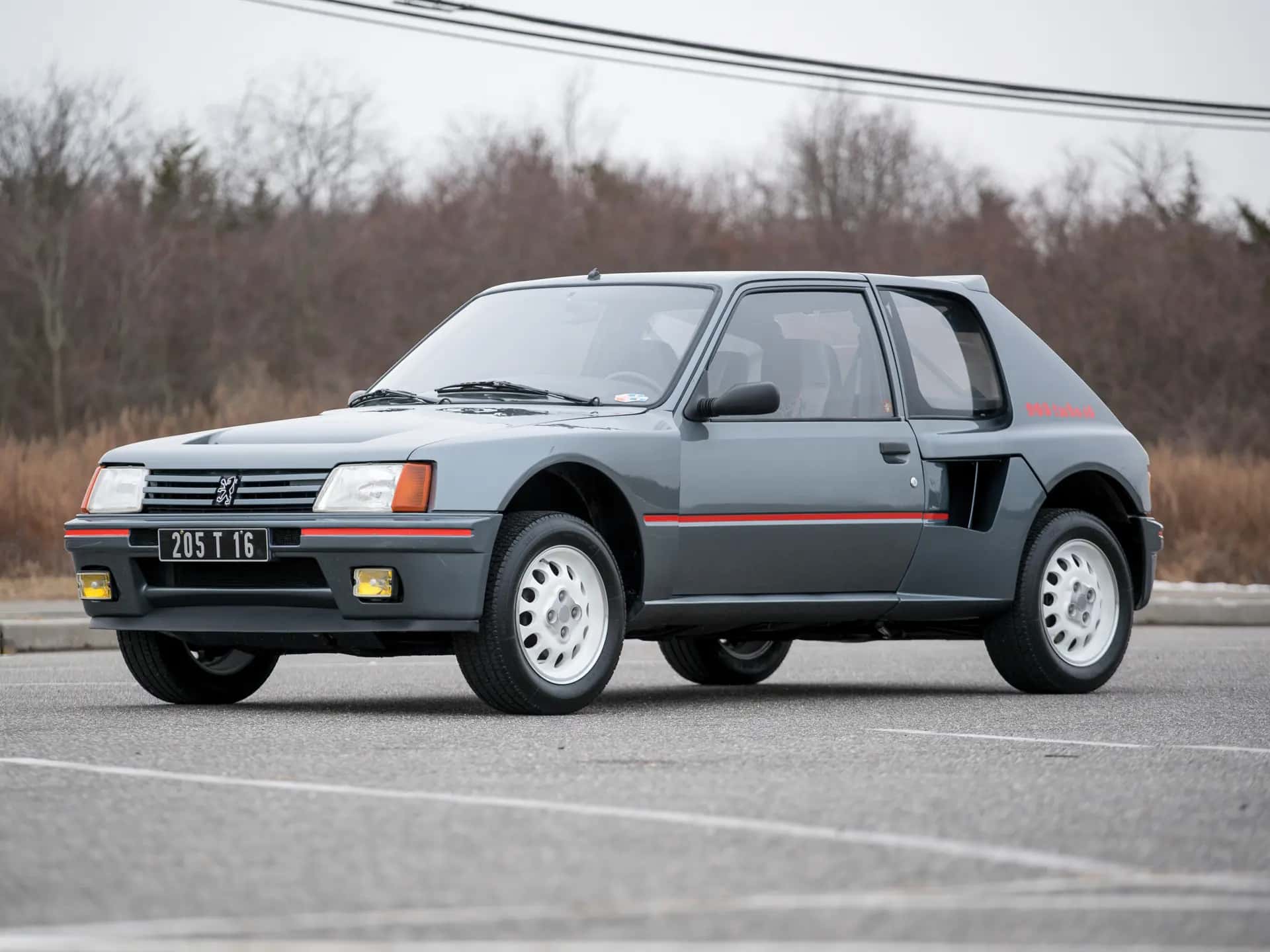 1984 Peugeot 205 Turbo 16 sold for $156,800