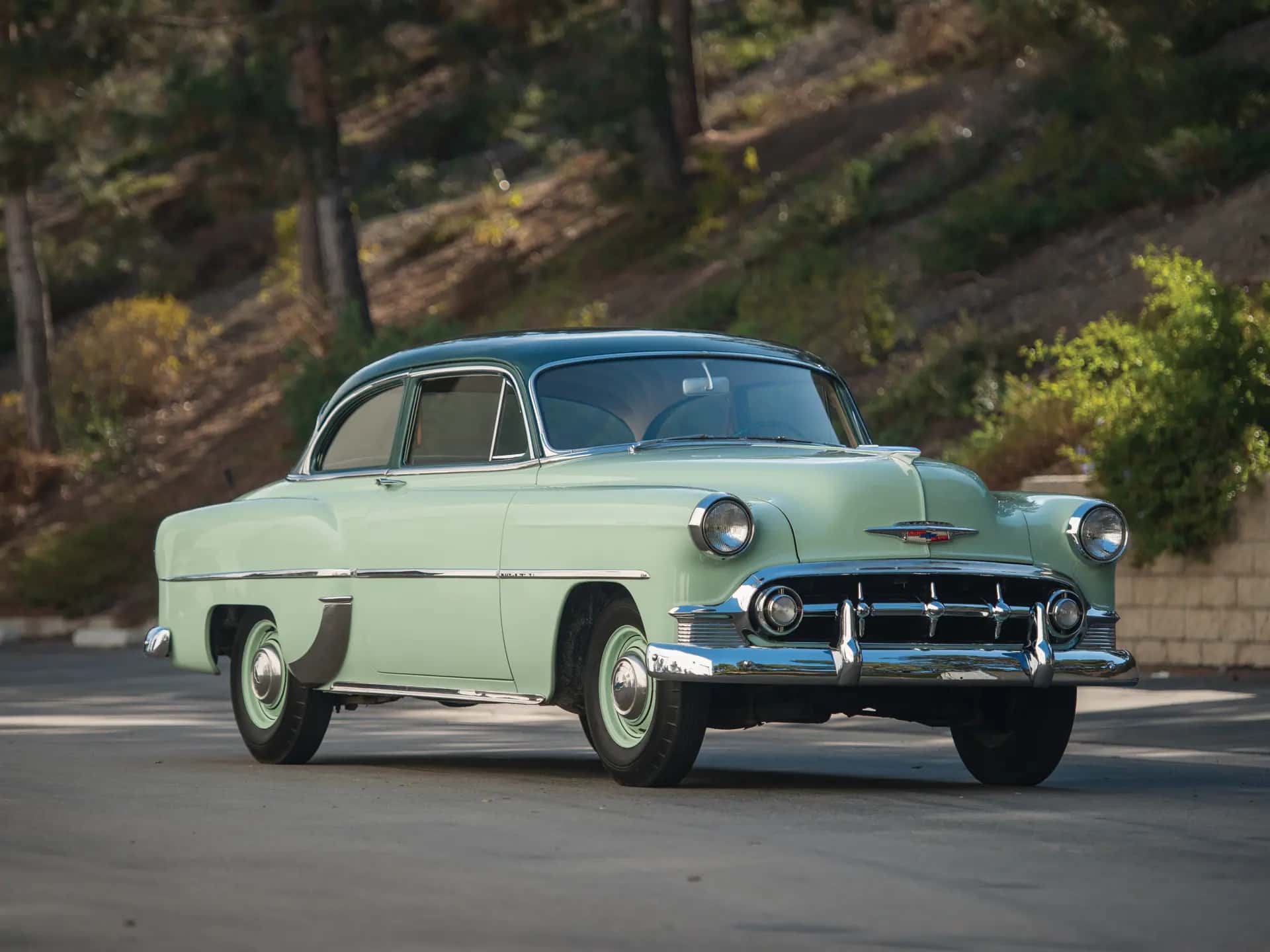 1953 Chevrolet 210 Deluxe Two-Door Sedan sold for $17,920