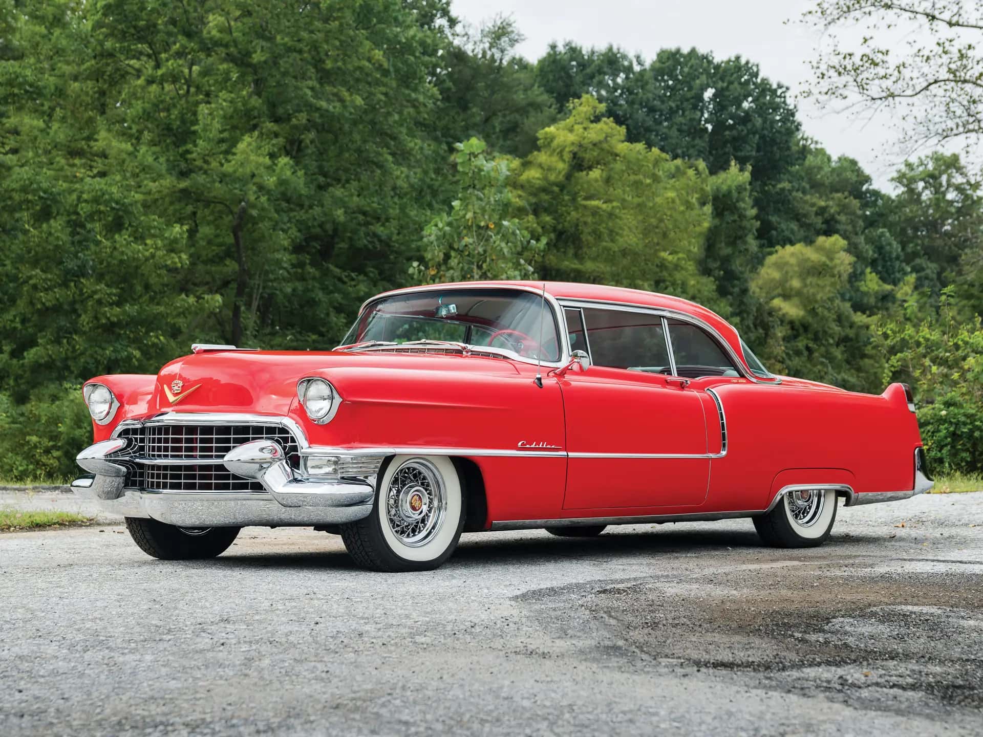 1955 Cadillac Series 62 Coupe DeVille sold for $45,100