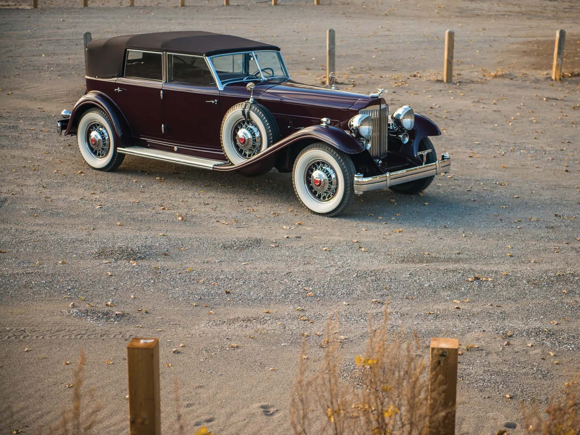 1932 Packard 906 Individual Custom Twin Six Convertible Sedan sold for $0