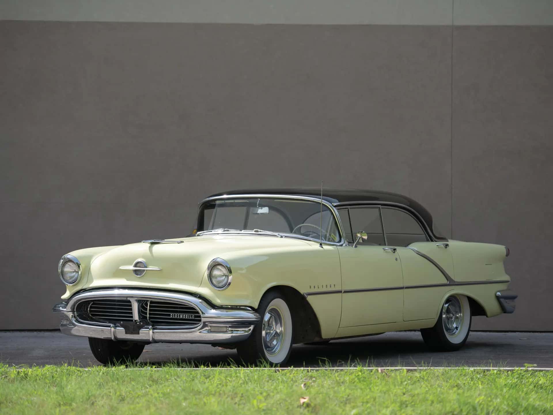 1956 Oldsmobile 88 Holiday Sedan sold for $14,300