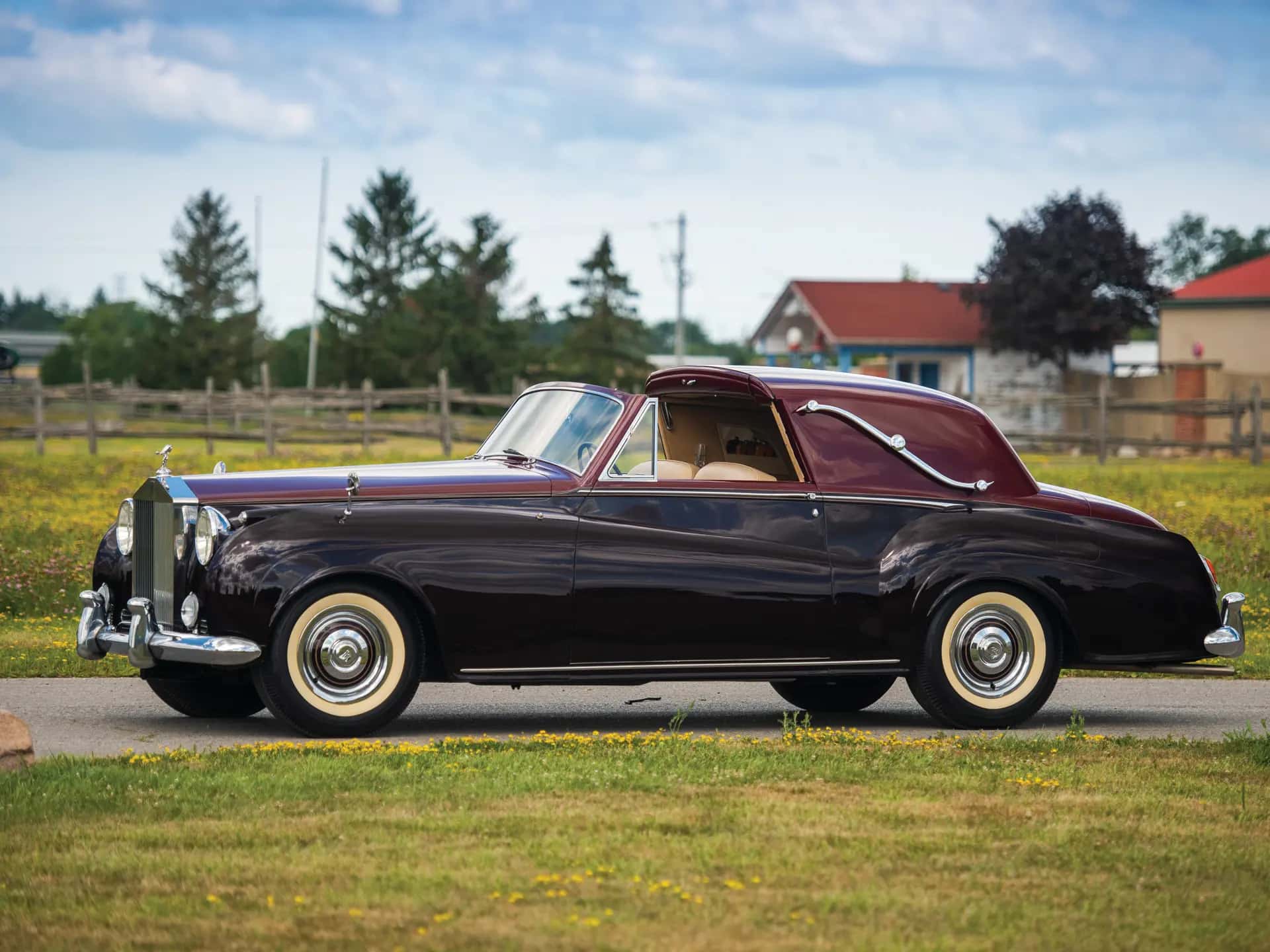 1958 Rolls-Royce Silver Cloud I Sedanca Coupe sold for $280,000