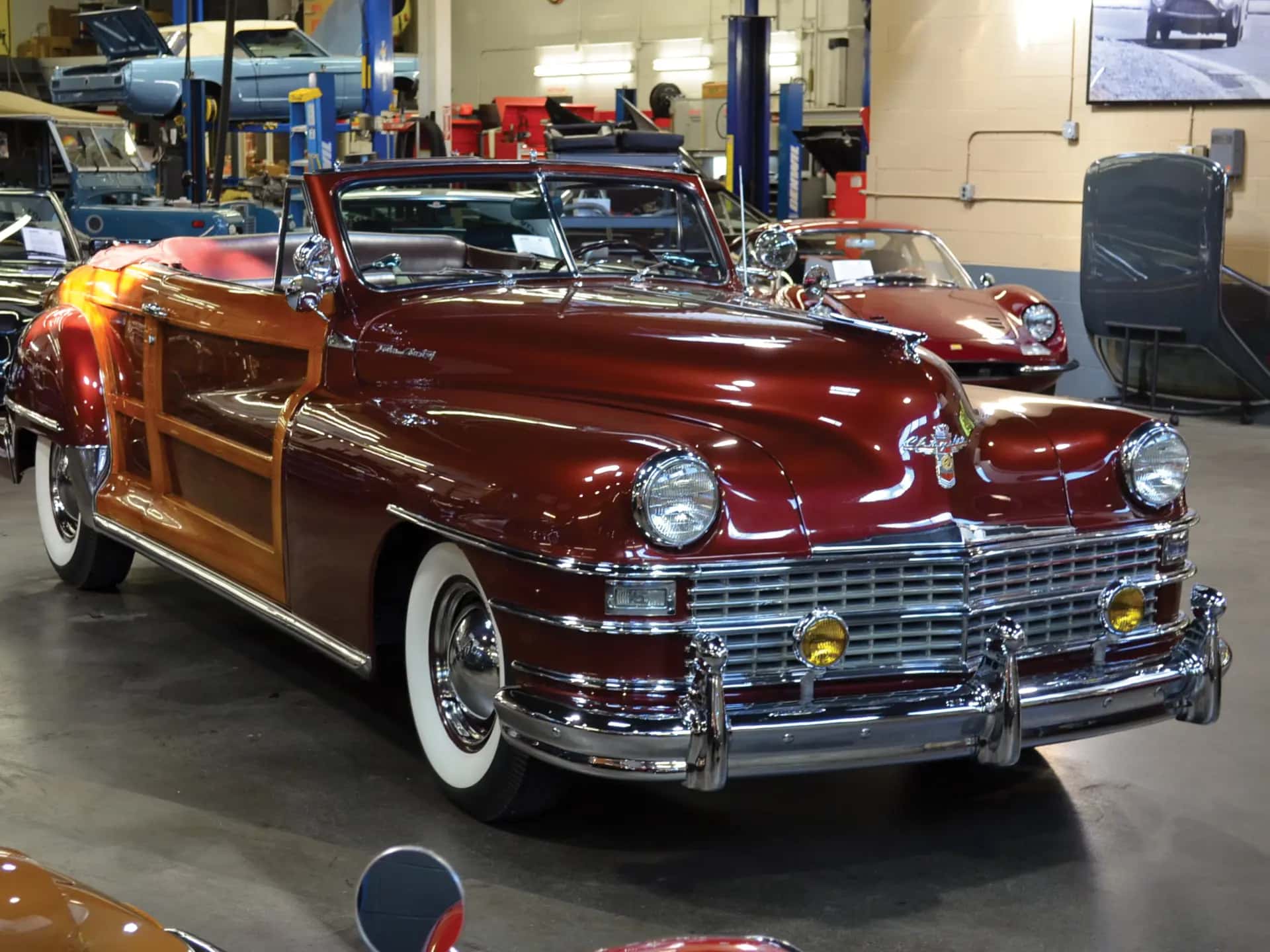 1946 Chrysler Town and Country Convertible sold for $65,000