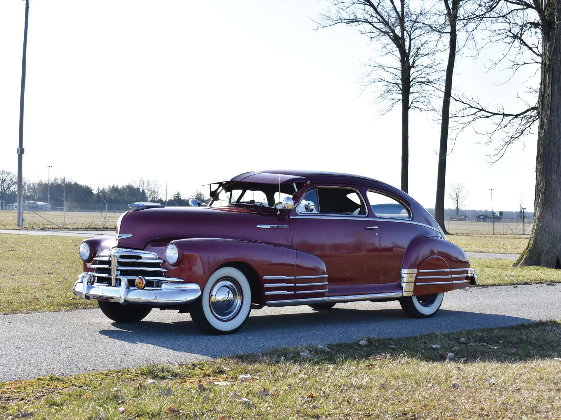 1948 Chevrolet Fleetline Aerosedan sold for $24,200
