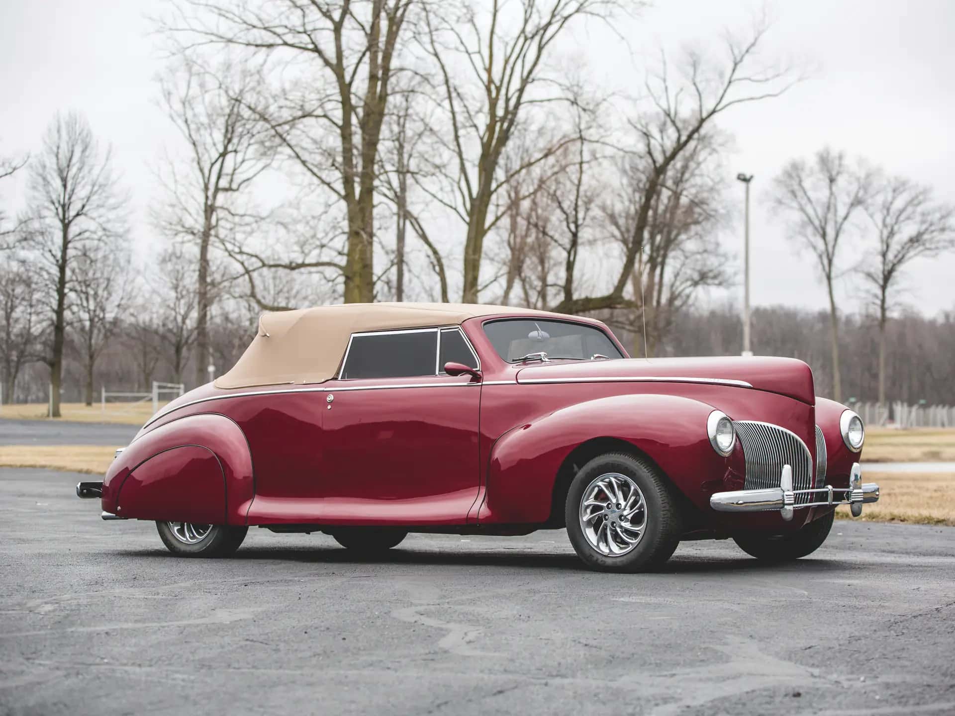 1941 Lincoln Zephyr Convertible Custom sold for $37,400