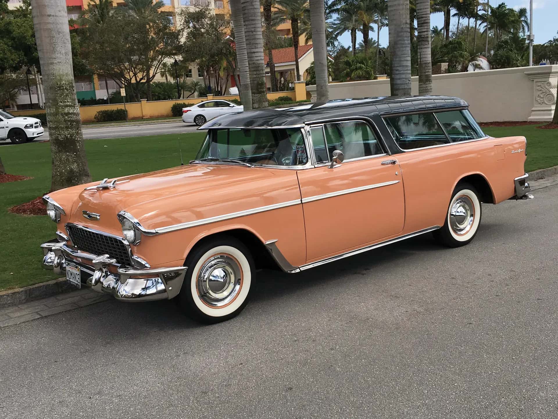 1955 Chevrolet Bel Air Nomad sold for $0