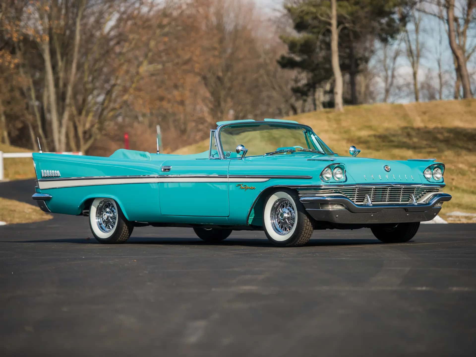 1957 Chrysler New Yorker Convertible sold for $81,000