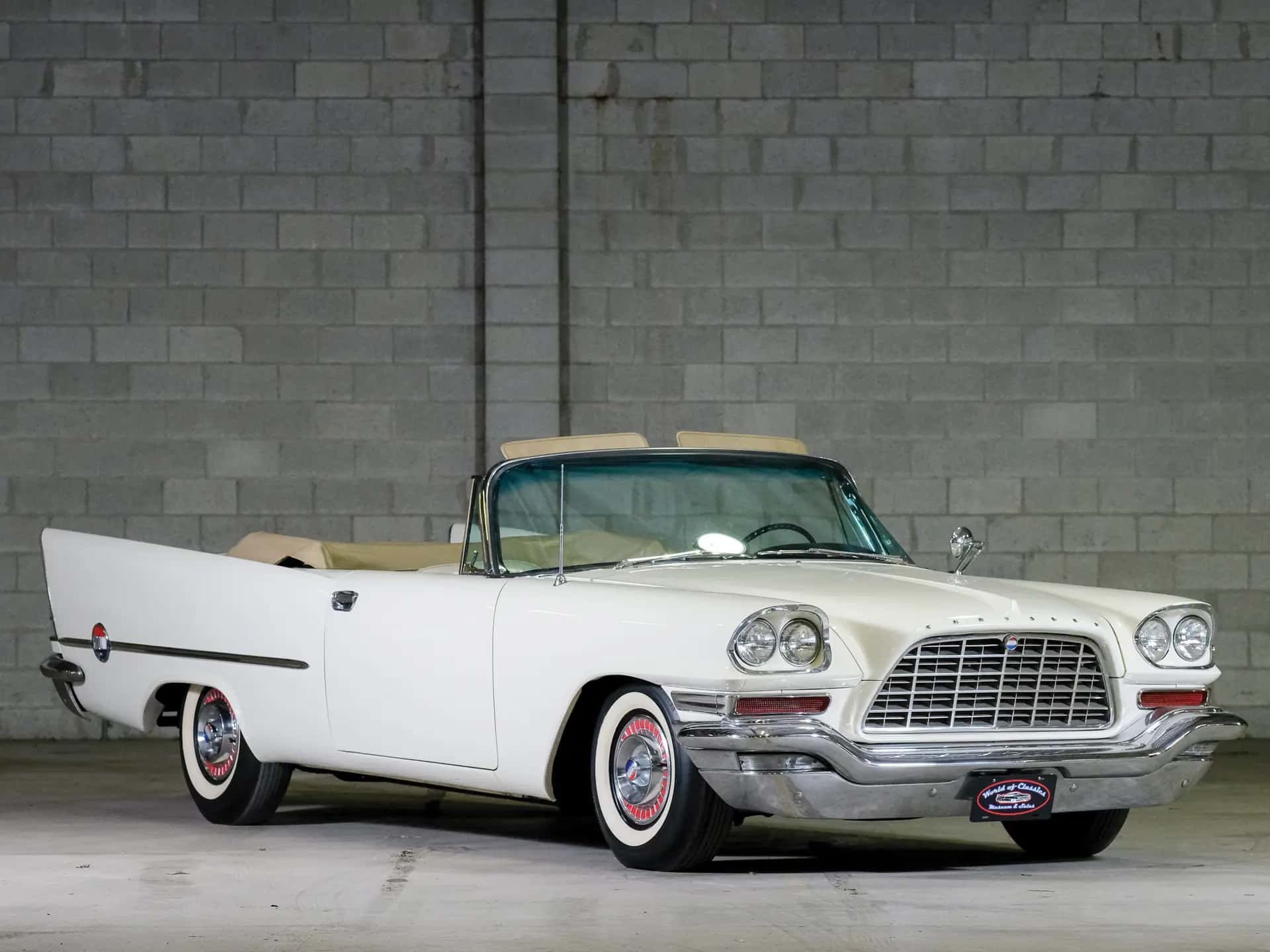1958 Chrysler 300D Convertible sold for $0