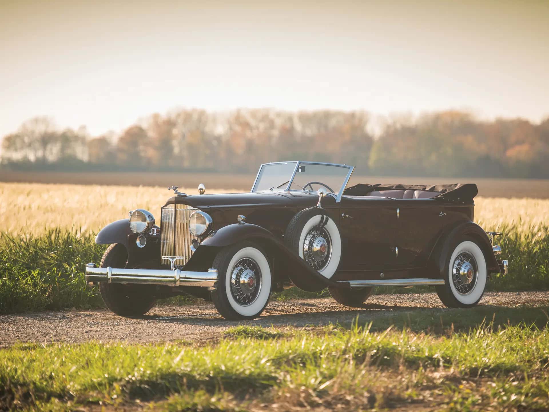 1932 Packard 906 Individual Custom Twin Six Convertible Sedan sold for $0