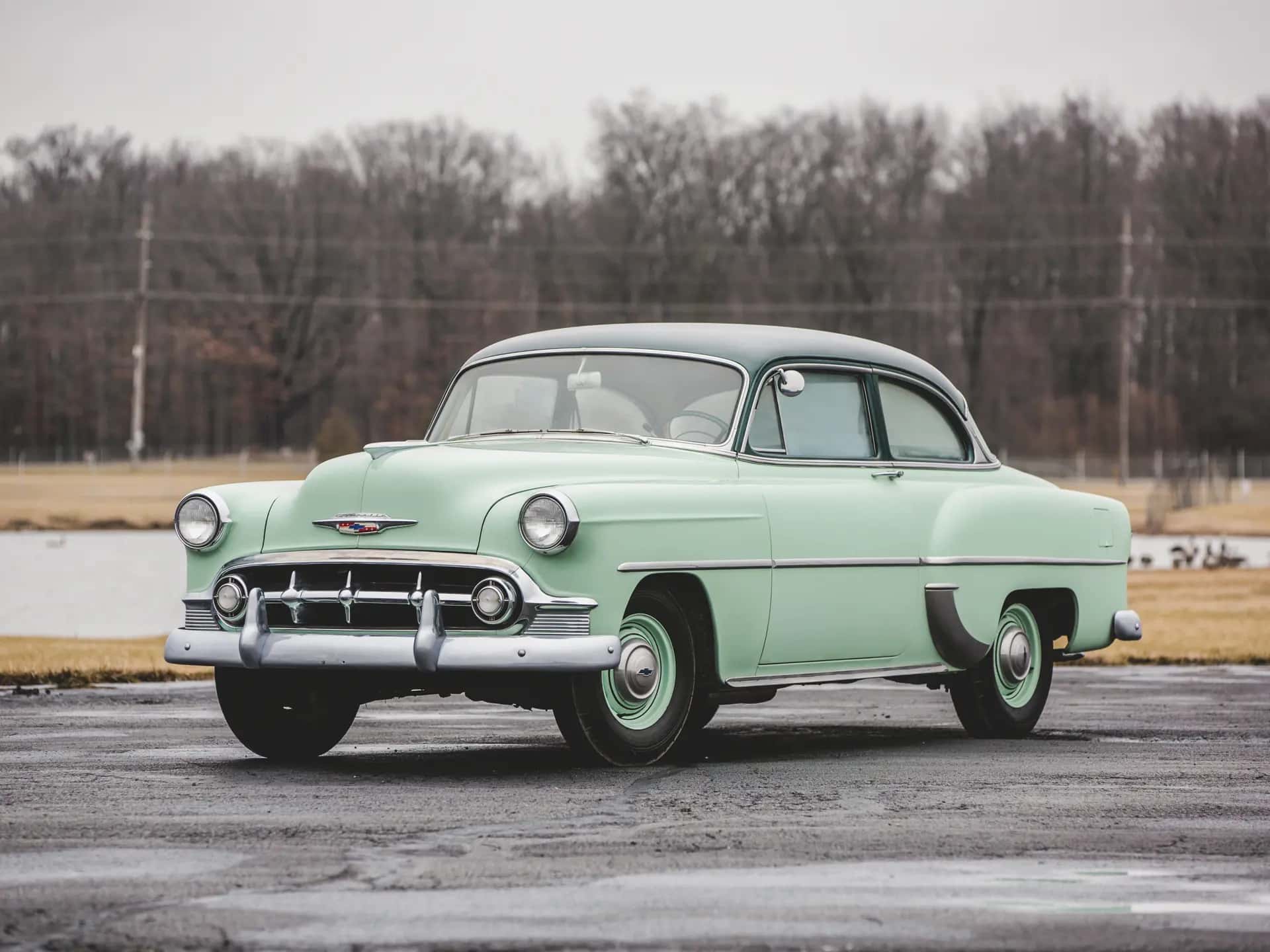 1953 Chevrolet 210 Deluxe Two-Door Sedan sold for $12,100