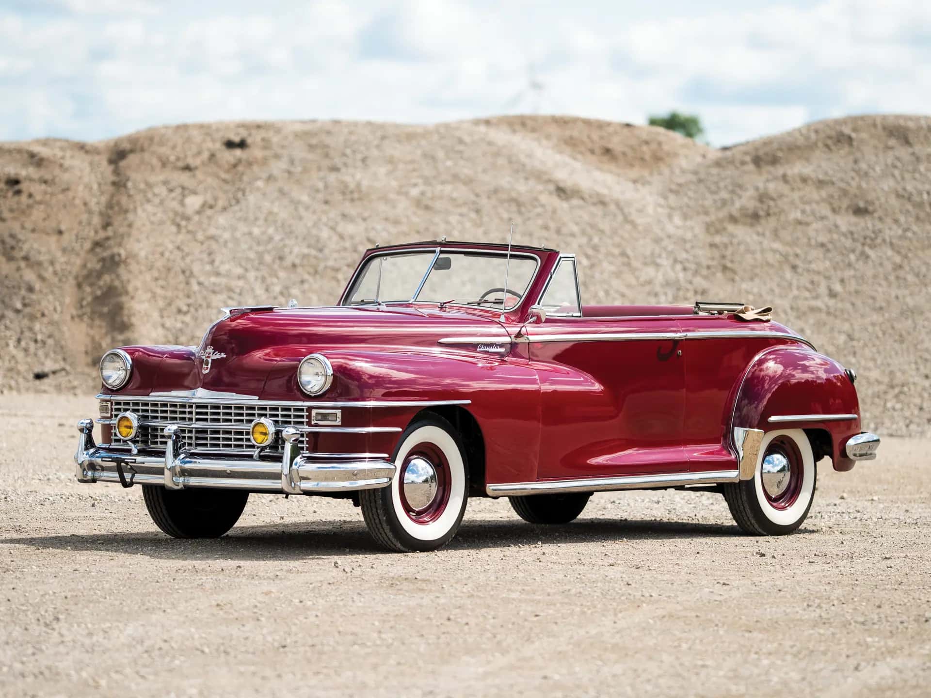 1947 Chrysler Windsor Highlander Convertible sold for $24,750