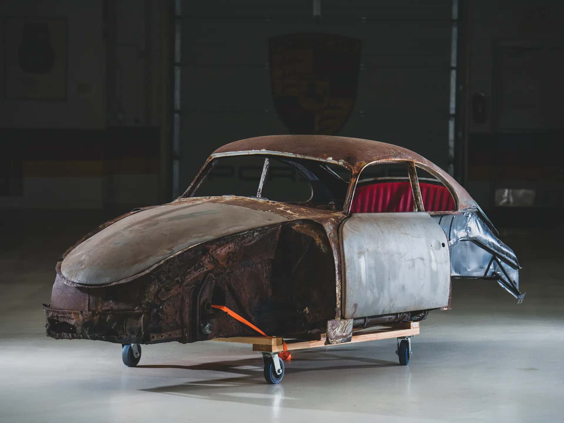 1951 Porsche 356 Pre-A 'Split-Window' Coupe sold for $98,000