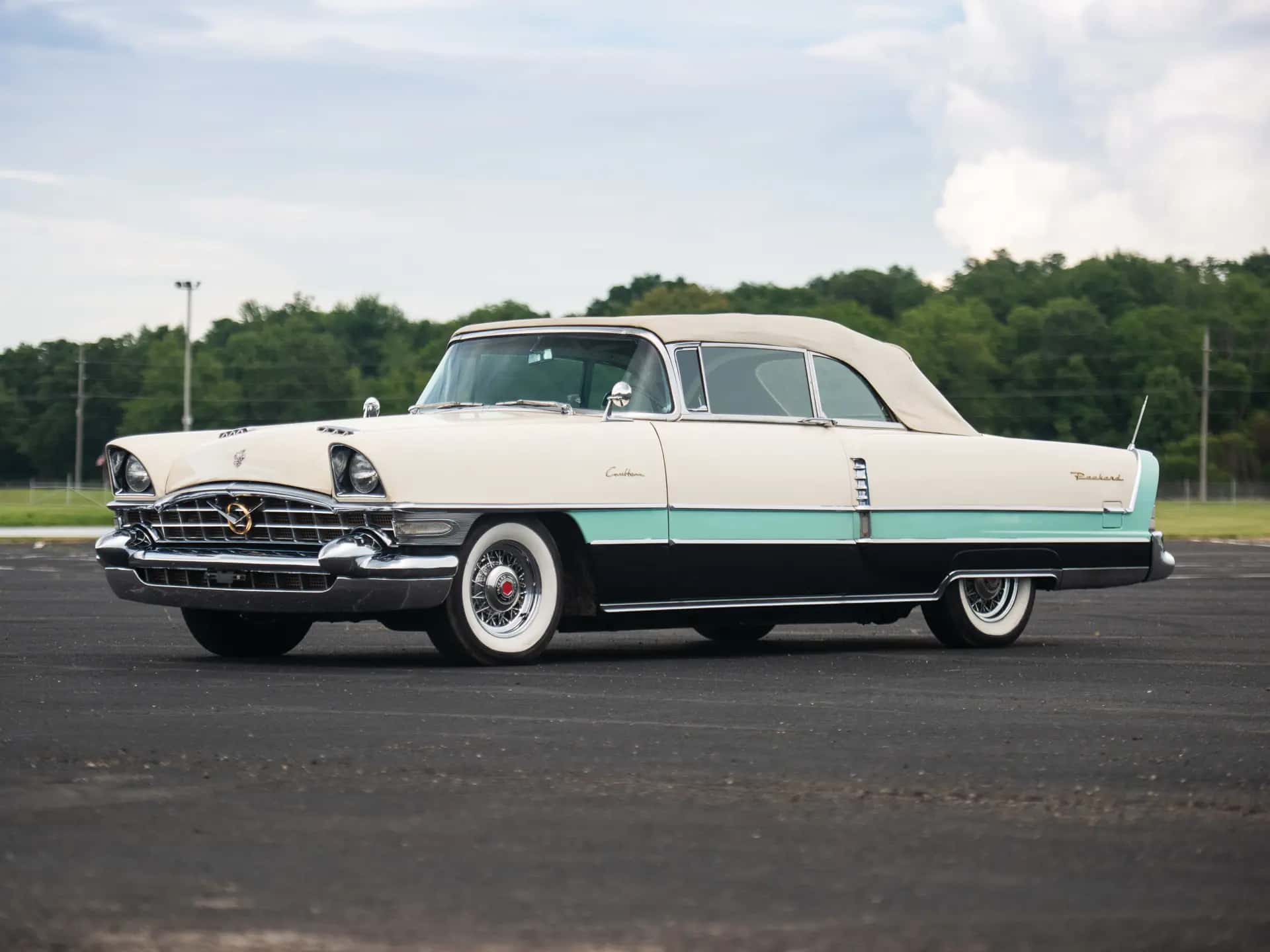 1956 Packard Caribbean Convertible sold for $60,500