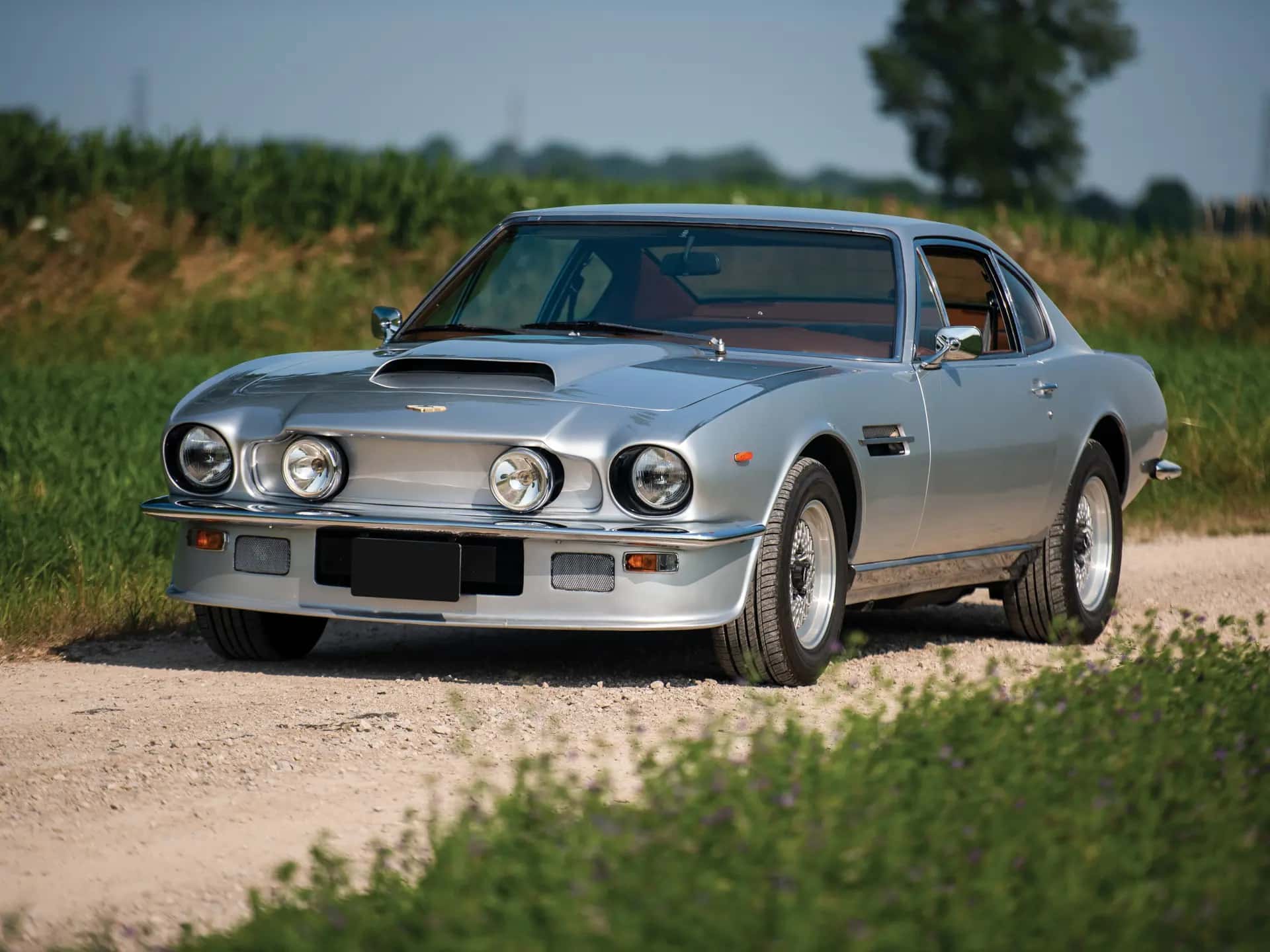 1977 Aston Martin V8 Vantage 'Bolt-On Fliptail' sold for $137,500