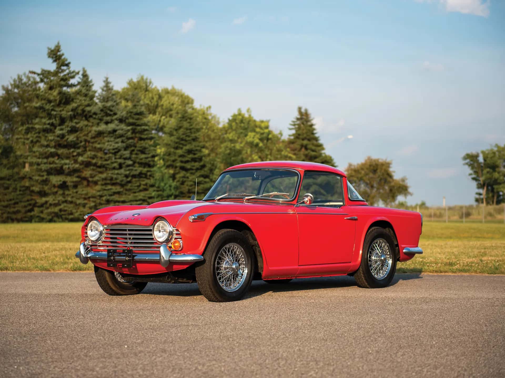 1966 Triumph TR4A sold for $40,700