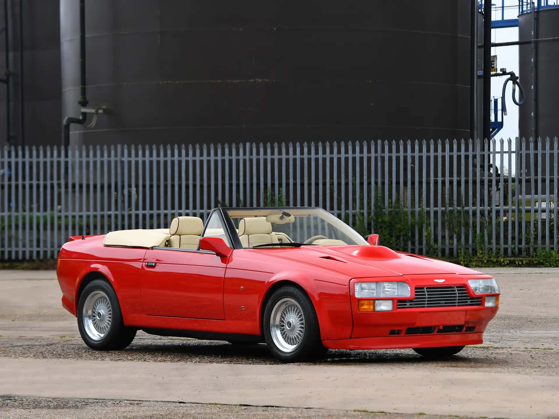 1989 Aston Martin V8 Volante Zagato sold for $0