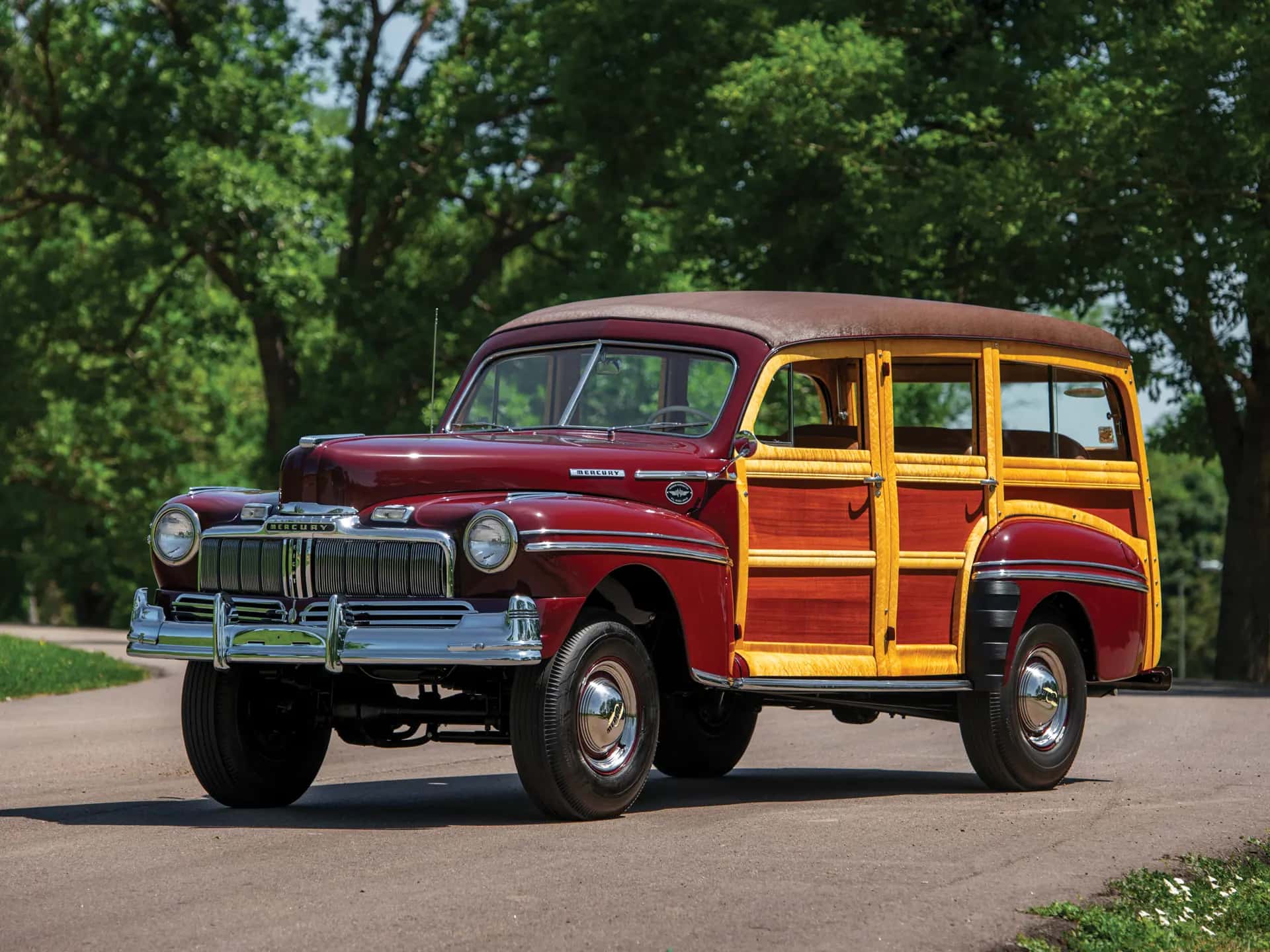 1948 Mercury Marmon-Herrington Station Wagon sold for $207,200