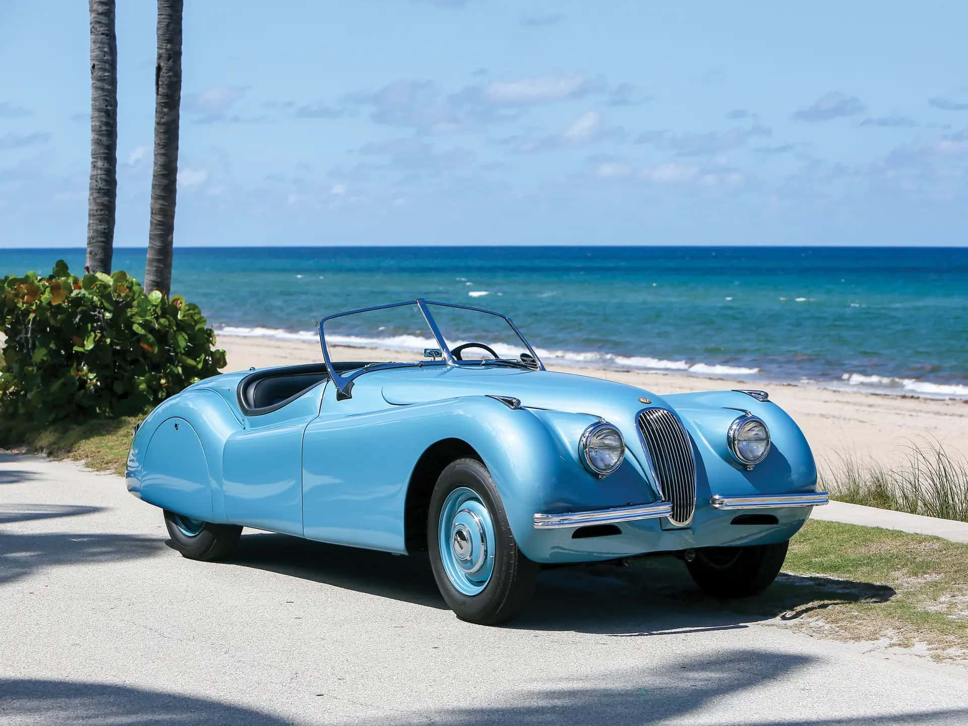 1949 Jaguar XK 120 Alloy Roadster sold for $357,000
