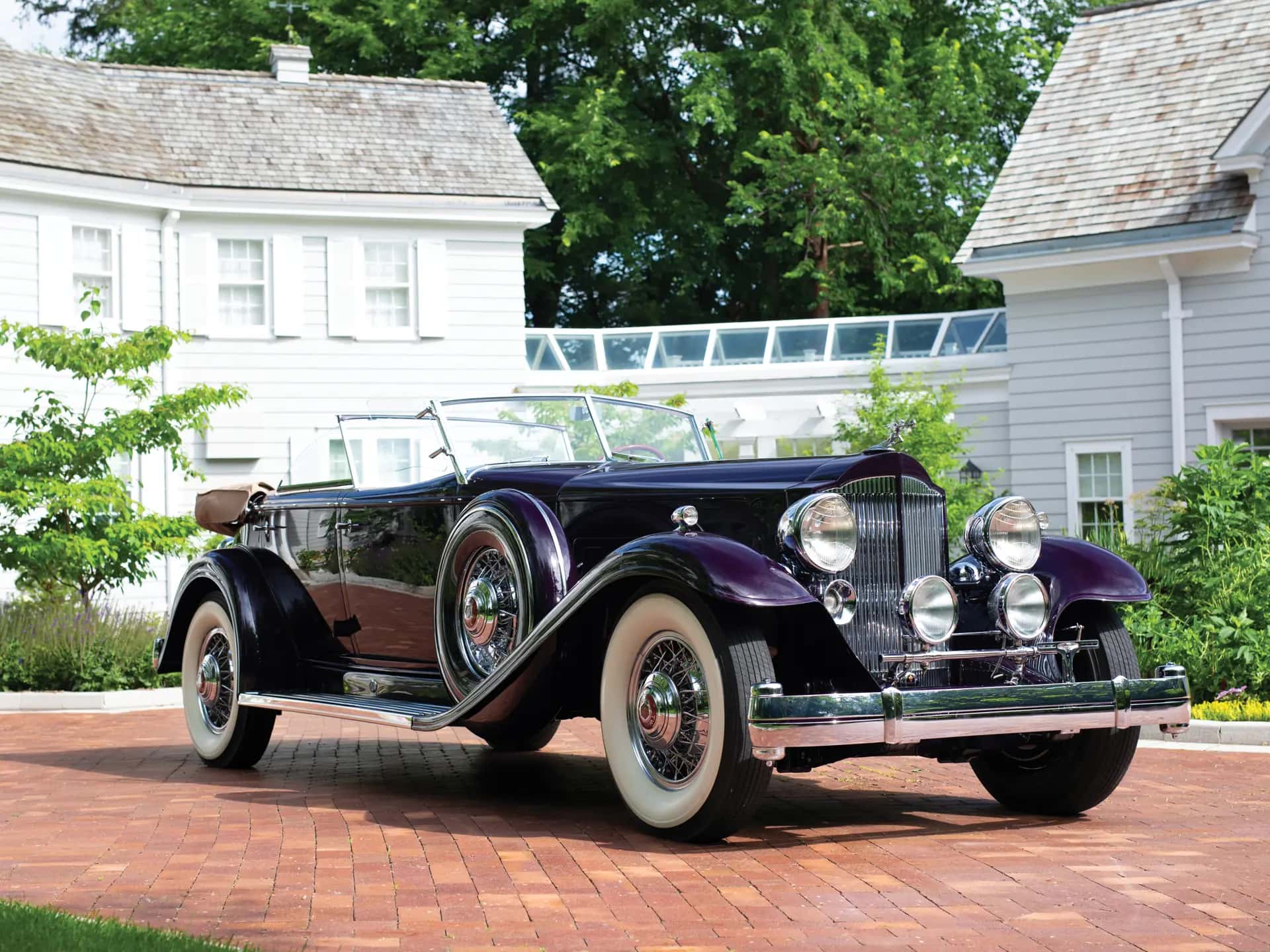 1932 Packard 906 Individual Custom Twin Six Sport Phaeton sold for $0