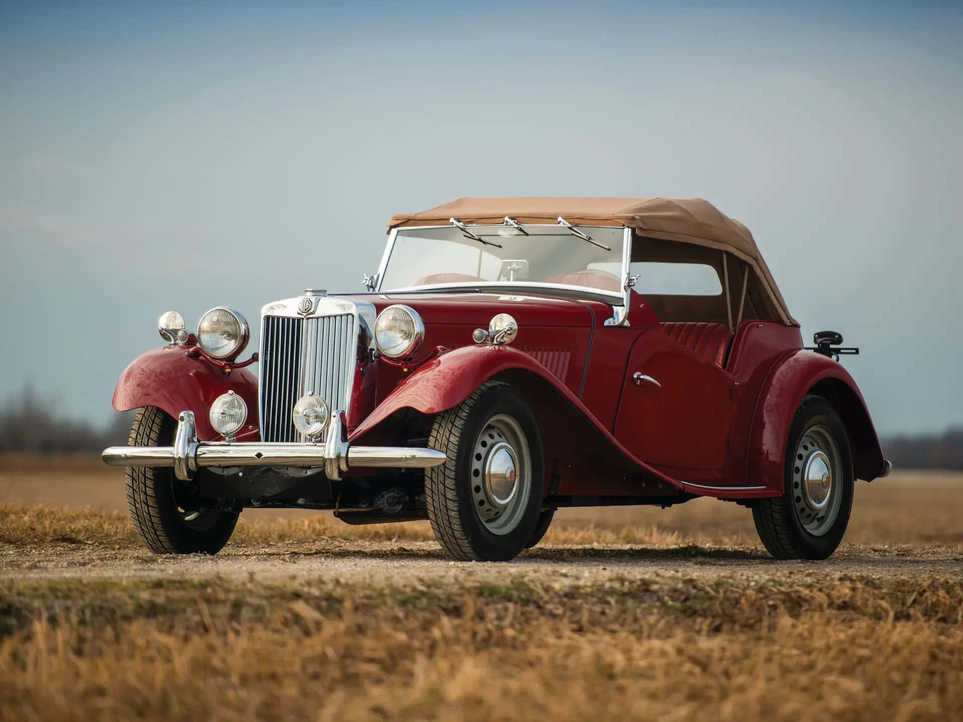1953 MG TD Mark II sold for $27,500