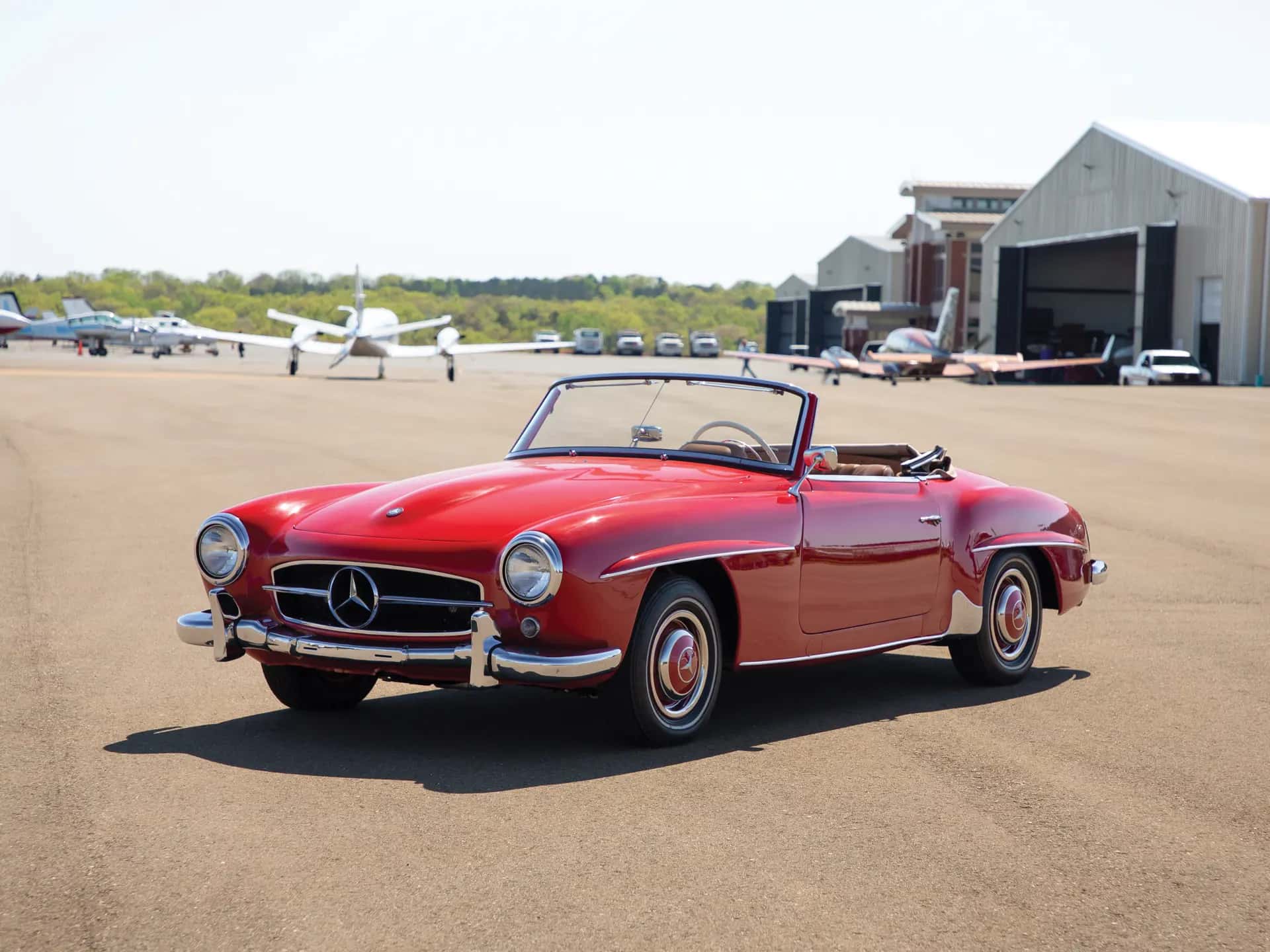 1957 Mercedes-Benz 190 SL sold for $0