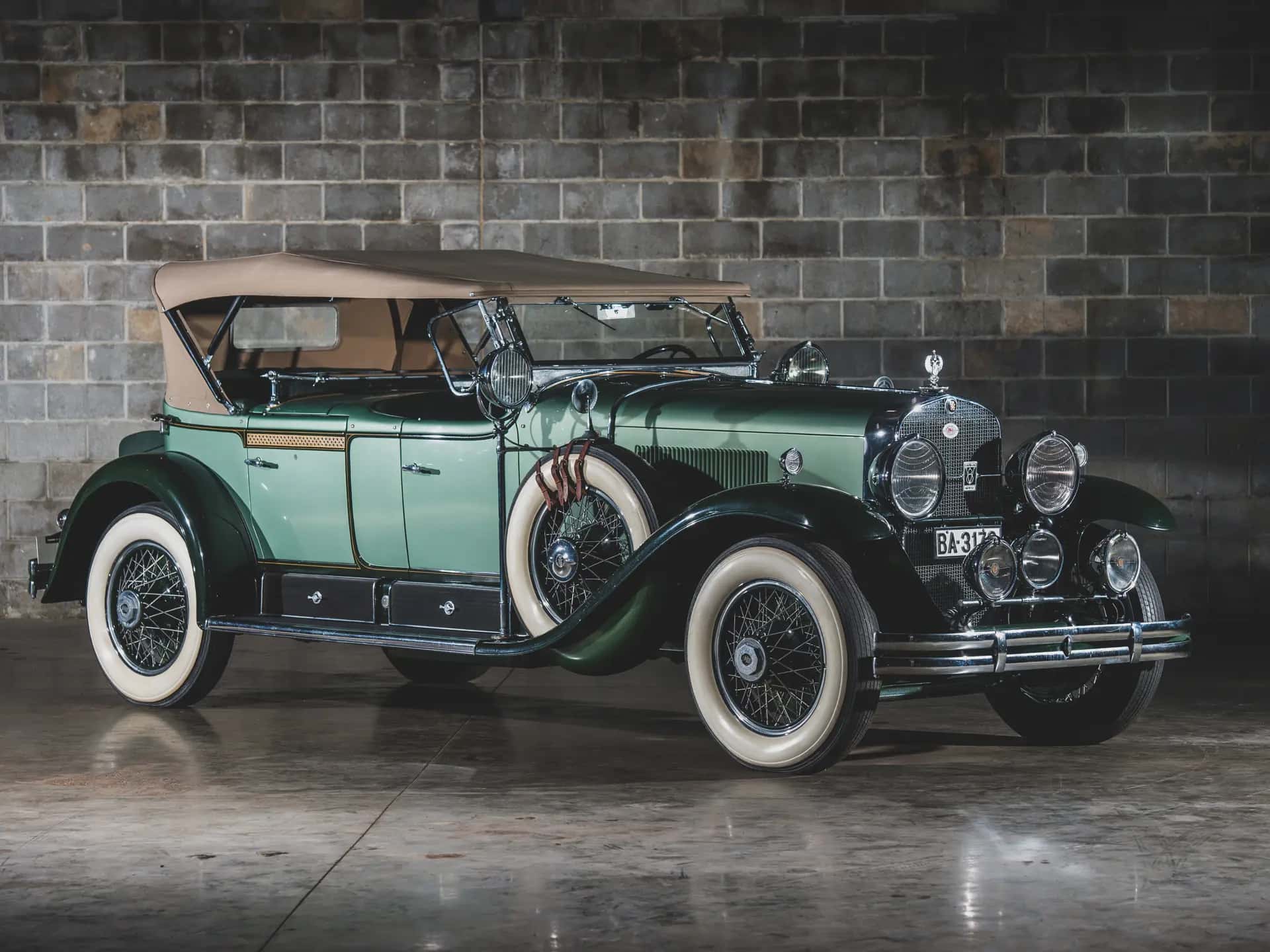 1929 Cadillac V-8 Sport Phaeton sold for $123,200