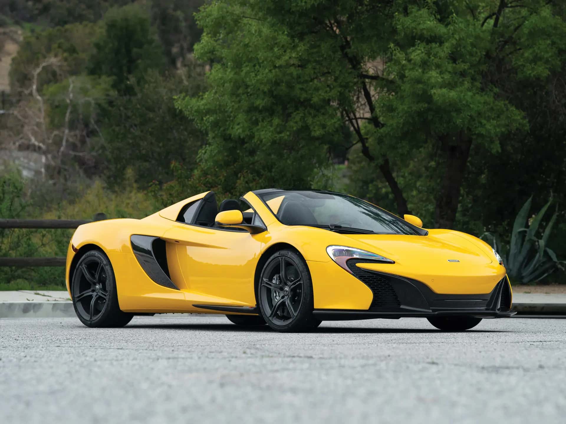 2015 McLaren 650S Spider sold for $145,000