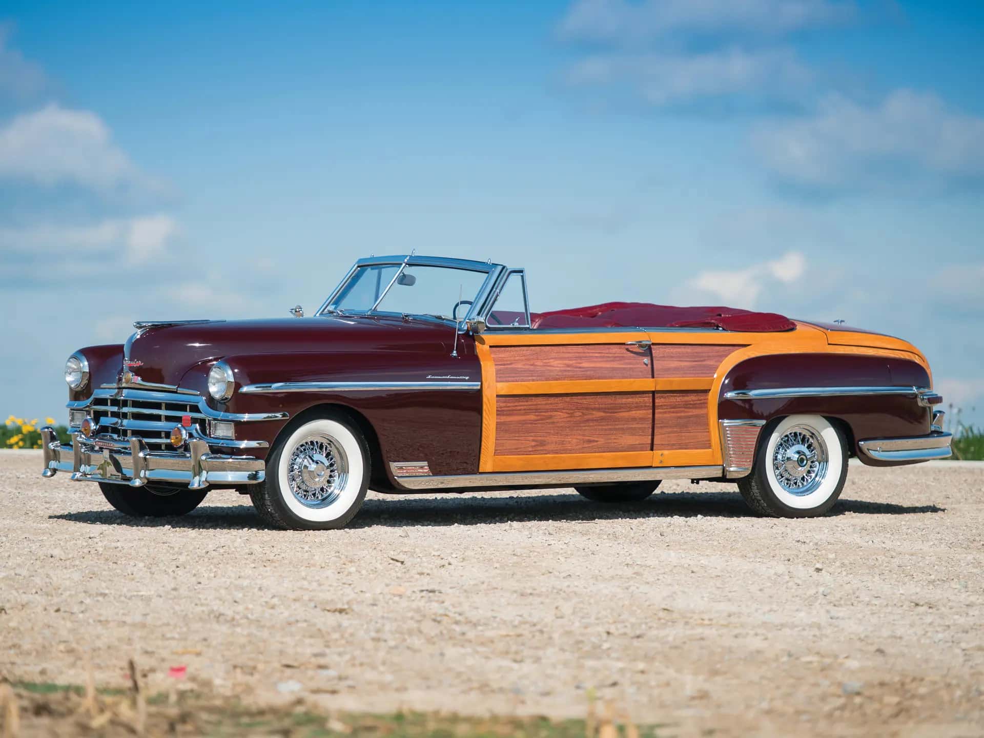 1949 Chrysler Town and Country Convertible sold for $114,800