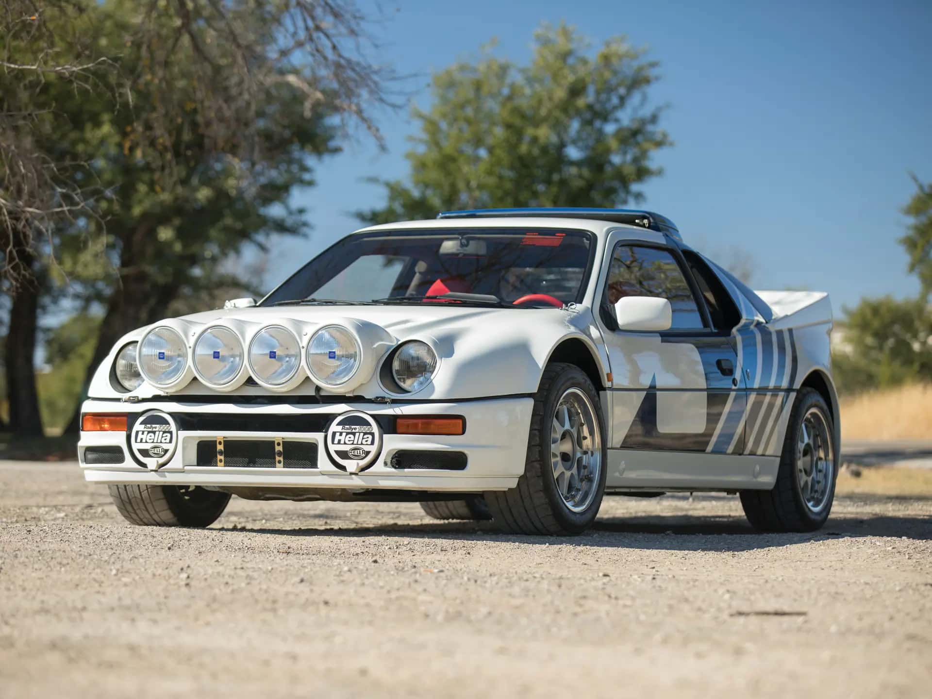 1986 Ford RS200 Evolution sold for $0