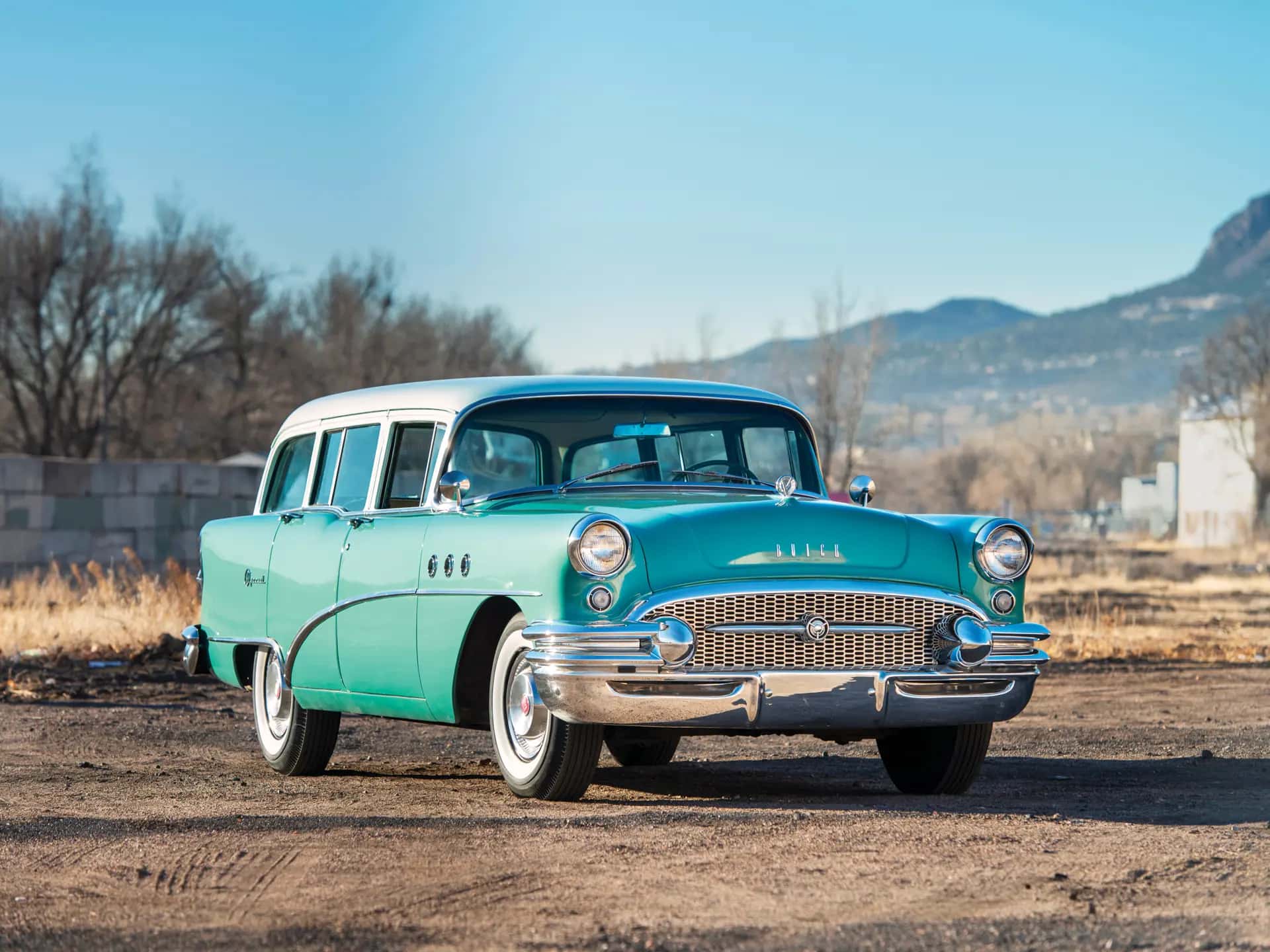 1955 Buick Special Estate Wagon sold for $23,520