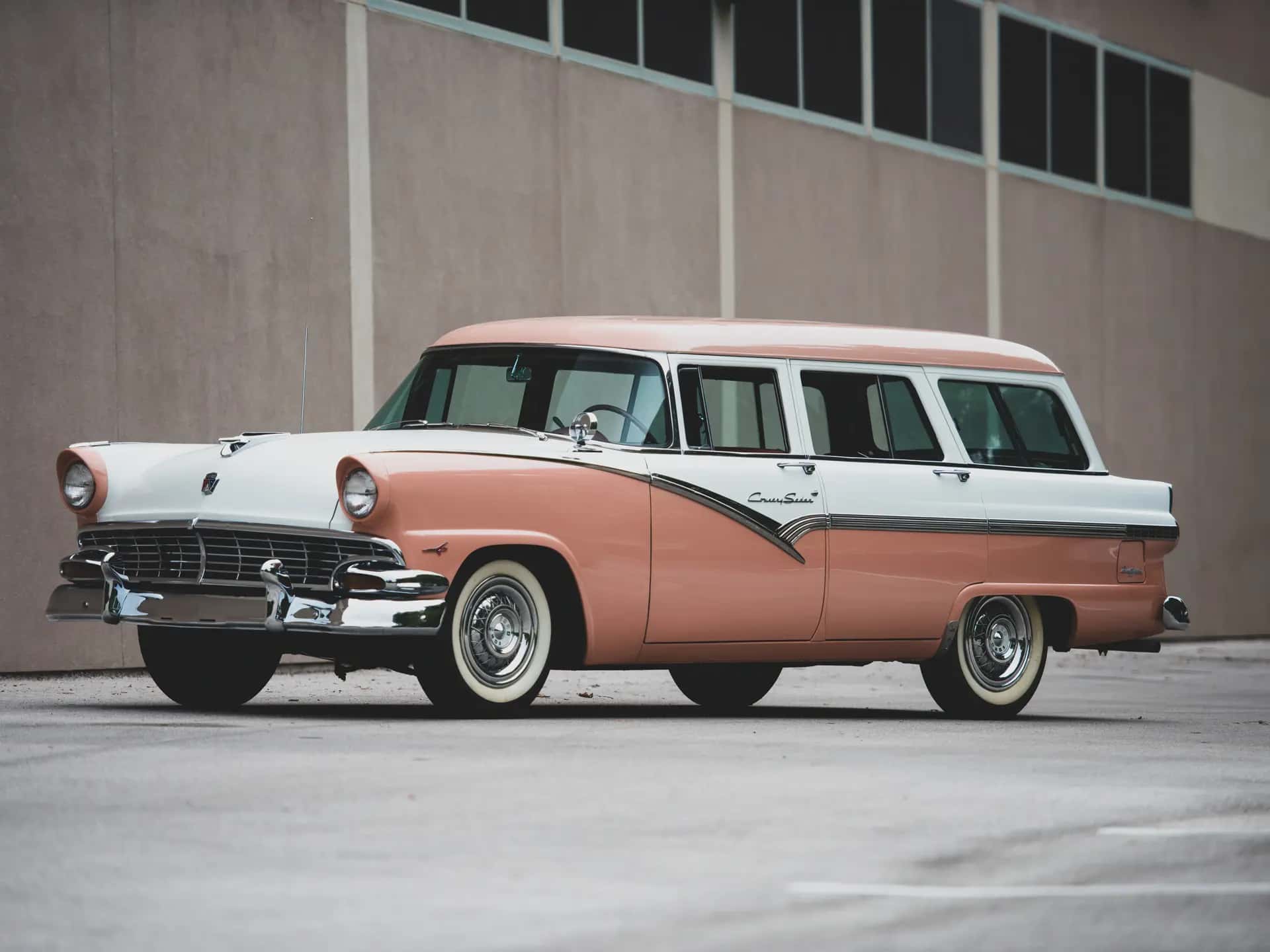 1956 Ford Eight-Passenger Country Sedan sold for $42,560