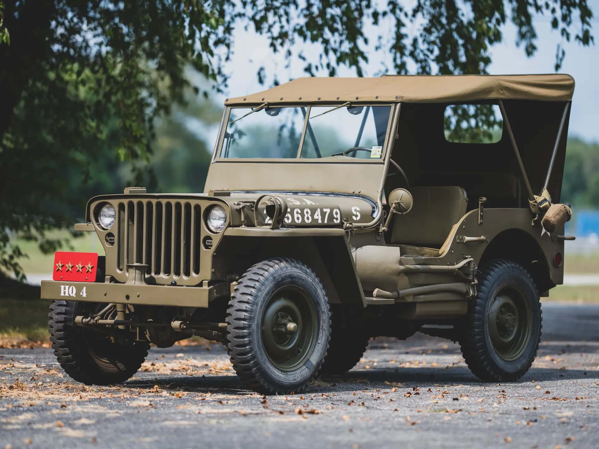 1945 Willys MB sold for $44,800