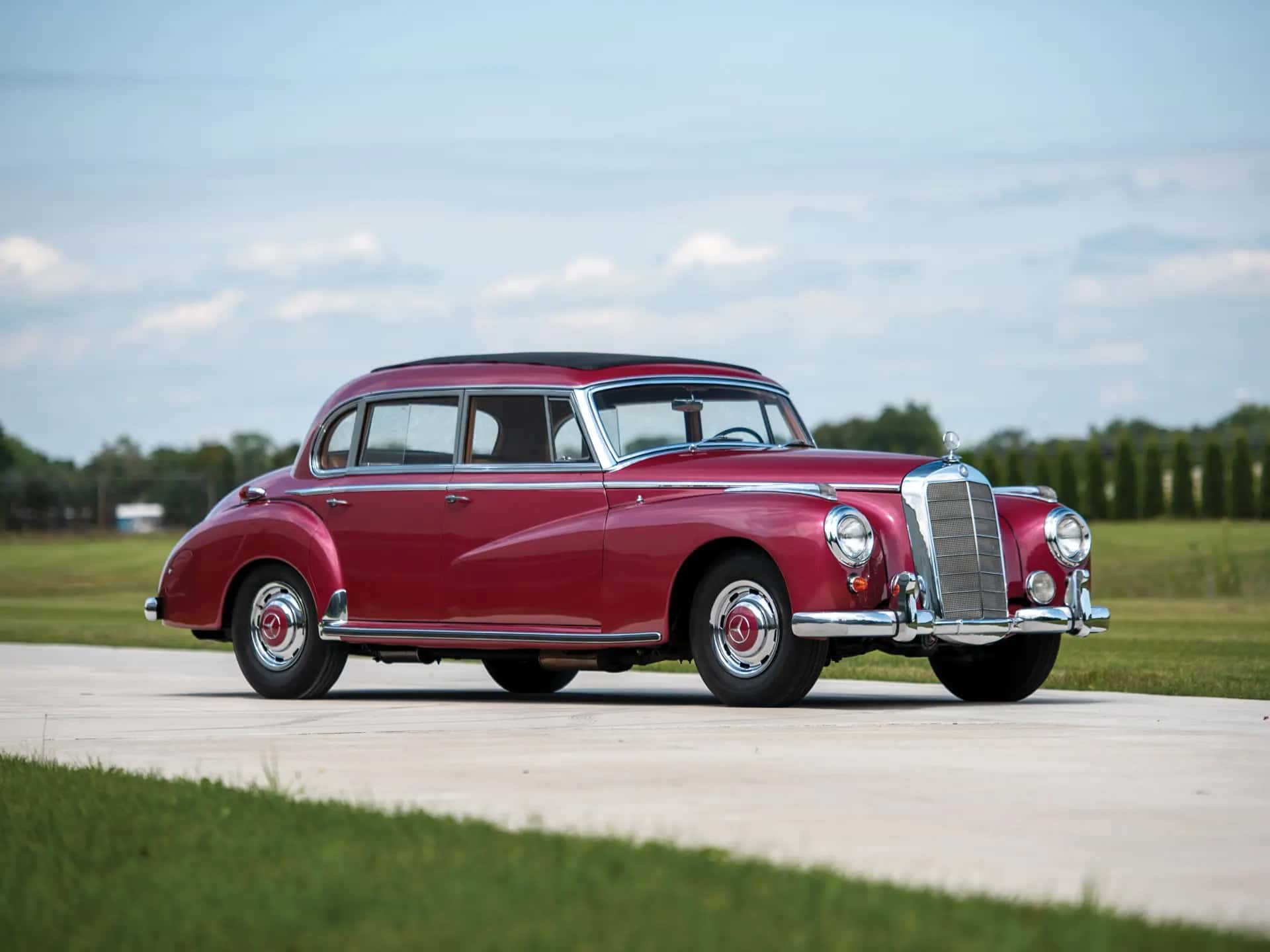 1956 Mercedes-Benz 300 c Saloon 'Adenauer' sold for $59,920