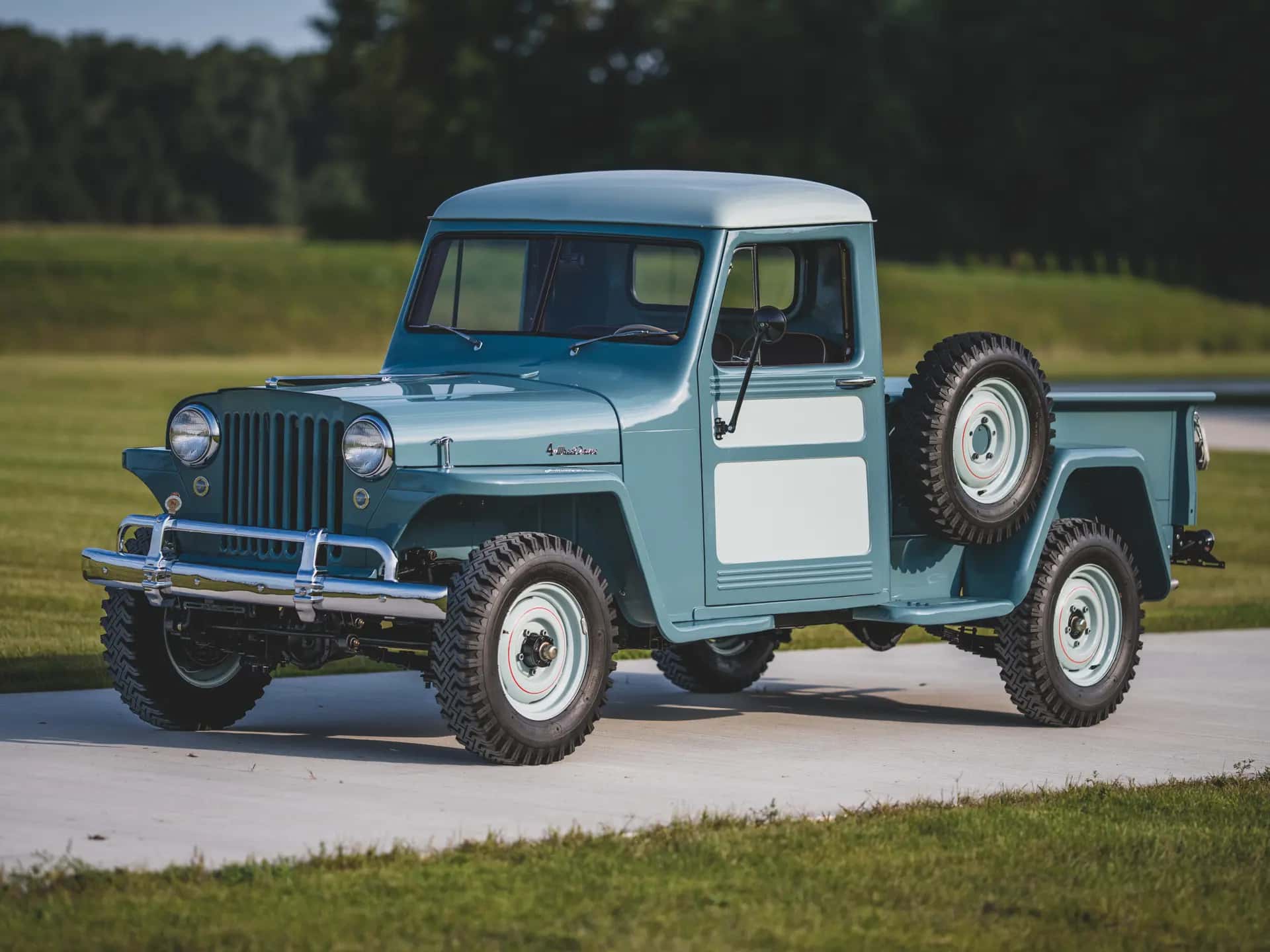 1948 Willys Jeep 4-Wheel Drive Pickup sold for $51,520
