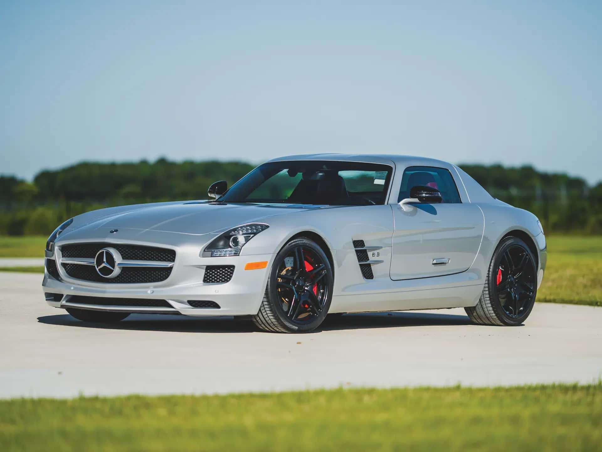 2012 Mercedes-Benz SLS AMG Coupe sold for $235,200